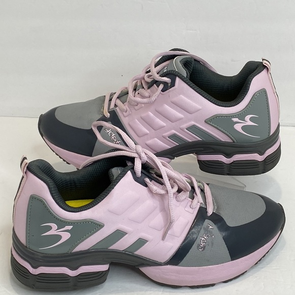 gdefy Gravity DeFiers  "Scossa" Pain Relief Stability Pink Grey Sneakers 10.5 - Picture 11 of 11